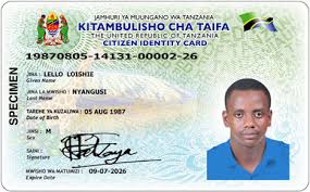 Tanzanian Association Oslo Kutoka Ubalozini Stockholm Kuhusu Vitambulisho Vya Taifa Na Pasipoti Mpya
