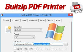 Download Bullzip Pdf Printer Free Write Pdf Documents Freewriting Windows Programs Freeware Software