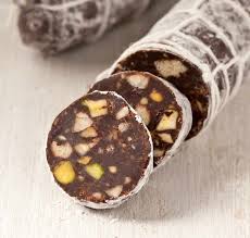 Saucisson Au Chocolat Facile Au Thermomix Dessert Noel Facile Saucisson Au Chocolat Recette Noel Thermomix