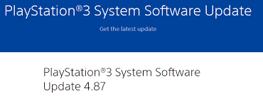 Playstation 3 Sony Releases Firmware 4 87 For Their 14 Year Old Console Hfw 4 87 1 Is Already Out With Sen Enabler Already Being Updated To Spoof Fw 4 87 Wololo Net