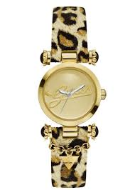 Guess Guw10619l1 U96023l1 Bayan Kol Saati Saatler Leopar Klasik