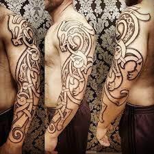 Kelly S Dragon Viking Vikingtattoo Nordic Nordicwyrm Nordictattoo Vikingdragon Nyc Tattoo Dotwo Norse Tattoo Scandinavian Tattoo Viking Dragon Tattoo