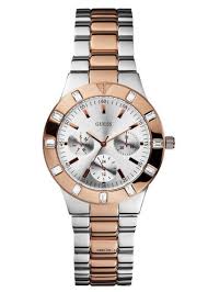 Guess U12649l1 Guw14551l1 Bayan Kol Saati Swarovski Kirmizi Altin Klasik