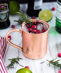 Get In The Seasonal Spirit With This Holiday Spin On The Moscow Mule Recipe Moscow Mule Recipe Mule Recipe Moscow Mule
