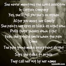 Yes She Ll Tell You She S An Orphan After You Meet Her Family Great Song Lyrics Favorite Lyrics Music Quotes