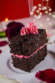 Dessert Vegan De St Valentin Une Histoire A L Eau De Rose Gateau Chocolat Vegan Chocolat Vegan Gateau Chocolat