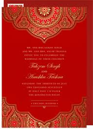 Achetez malin.you will find a high quality blank invitation card at an affordable price from brands like wishmade. Indian Wedding Invitations Greenvelope Com