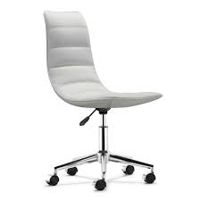Need This For The Office Clean Sleek Office Chair White Office Chair Home Office Chairs