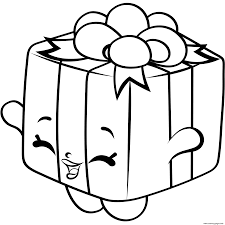 Print Gift Box Shopkins Season 4 Coloring Pages Shopkins Coloring Pages Free Printable Shopkins Colouring Pages Cute Coloring Pages