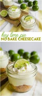 No Bake Mini Key Lime Cheesecakes Lolly Jane Recipe Key Lime Cheesecake Recipe Key Lime No Bake Cheesecake Summer Dessert Recipes