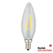 Kodak 25w Equivalent Warm White E12 Candle Torpedo Dimmable Led Light Bulb Dimmable Led Lights Candelabra Bulbs Bulb