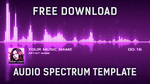 Audio Spectrum Visualizer After Effects Template Free Download After Effects Music Visualization Audio