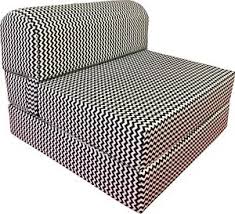 Zig Zag 6x36x70 Sleeper Chair Folding Foam Beds Studio Guest Sofabed 102915888121 Ebay