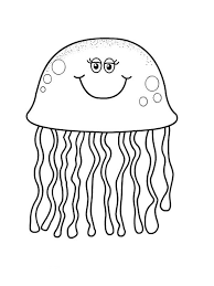 Jellyfish Pretty Eyes Jellyfish Coloring Page Jpg Fish Coloring Page Dolphin Coloring Pages Animal Coloring Pages