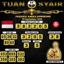 Syair Togel Hongkong 09 September 2020 Tokosyair Com Oktober November September