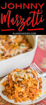 Johnny Marzetti Casserole Recipe Classic Pasta Casserole That Will Please The Entire Ground Pork Recipes Egg Noddle Recipes Johnny Marzetti Casserole Recipe