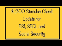 1 200 Stimulus Check For Social Security Ssdi Ssi Thursday July 16th Update Youtube Social Security Ssi Social