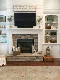 Awesome Farmhouse Fireplace Design Ideas To Beautify Your Living Room 05 Farm House Living Room Farmhouse Style Living Room Farmhouse Decor Living Room