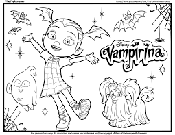 Vampirina Coloring Page Mermaid Coloring Pages Coloring Book Pages Coloring Pages