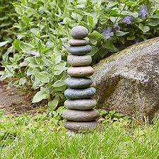 Garden Cairn Landscaping With Rocks Diy Garden Projects Sloped Garden