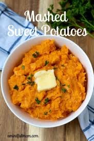 Whether You Like Your Sweet Potatoes Sweet Or Savory These Mashed Sweet Potato Sweet Potato Recipes Mashed Mashed Sweet Potatoes Healthy Mashed Sweet Potatoes