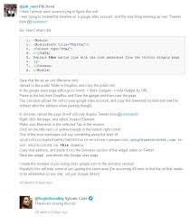 Google Sites Embedding Twitter Timeline Updated Google Sites School Technology Timeline