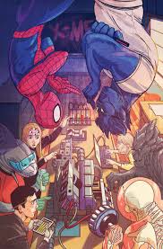 Images For X Position Kalan Unpacks Spider Man The X Men S Trip To Mojoworld Spiderman Comics Marvel Comic Books