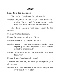Sample Script For Short Film Short Scripts Short Drama Script Short Film Scripts