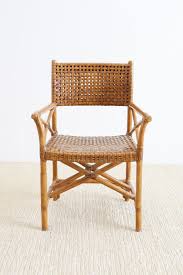 Mcguire Style Woven Leather Rattan Dining Chairs Rattan Dining Chairs Velvet Dining Chairs Oversized Chair Living Room