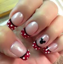 Take this list of disney nail design ideas to your next manicure and your nails will look amazing. 9 Simple Disney Nail Art Designs Styles At Life Simple Disney Nails Mickey Nails Disney Nail Designs