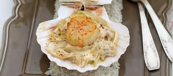 Coquilles St Jacques Creme D Endives Au Cidre Recette Endives Coquille St Jacques Recettes De Cuisine