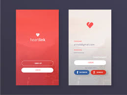 Mobile Login Mockup Login Design Android Design Mobile Login