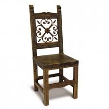 Spanish Reclaimed Solid Timber Wrought Iron Dining Chair Dining Chairs Chair Next Dining Chairs