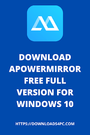 Download Apowermirror Free Full Version For Windows 10 Pc In 2020 Windows Download 10 Things