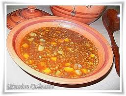 Chorba Aadess Soupe Aux Lentilles Evasion Culinaire Soupe Aux Lentilles Recettes De Cuisine Chorba