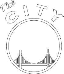 The state's shape, the bay area, and the golden gate. Warriors Coloring Pages Golden State Warriors
