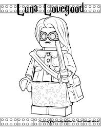 Harry Potter Para Colorear Luna