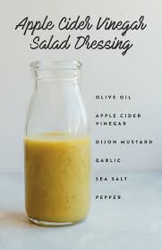 Apple Cider Vinegar Salad Dressing With Olive Oil Acv Mustard Garlic Salt And Pepper Homemade Salad Dressing Healthy Homemade Salads Vinegar Salad Dressing