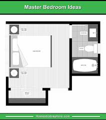 You'll free up valuable floor space. Inspirational Master Bedroom Floor Plans With Bathroom 4 Opinion House Plans Gallery Ideas