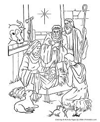 Christmas Story Coloring Pages 9 Nativity Coloring Nativity Coloring Pages Bible Coloring Pages
