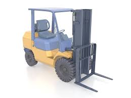 Electric Forklift Truck 3d Model Trucks Forklift 3d Model