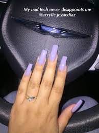 So, designing your nails must be a great concern for you. Square Acrylic Nails Curved Nails Long Square Nails Purple Acrylic Nails