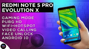 Evolution X Rom Android 10 Redmi Note 5 Pro Beast Mode Youtube