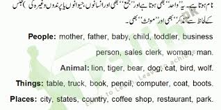 Here We Will Learn Common Noun And Proper Noun Definition In Urdu With Examples Common Mean Any Com Common Nouns Proper Nouns Part Of Speech Noun