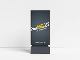 Minimalist City Light Outdoor Advertising Mockup Free Mockup Outdoor Advertising Mockup Outdoor Advertising Free Mockup