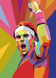 Rafael Nadal Portrait Custom Family Portrait Family Portraits