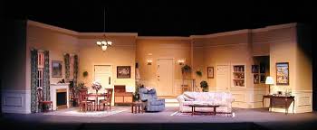 Drtinatheoddcouple Jpg Jpeg Image 800 330 Pixels Stage Set Design Set Design Theatre Tv Set Design