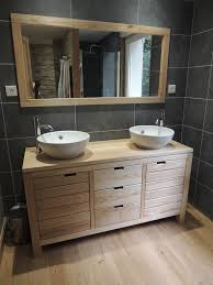 Bicolore contrasté chêne clair et. Meuble Salle De Bains Par Pp88 Sur L Air Du Bois