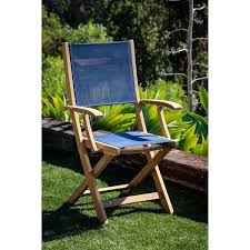 Seateak Bimini Teak Folding Deck Chair Deck Chairs Teak Folding Armchair