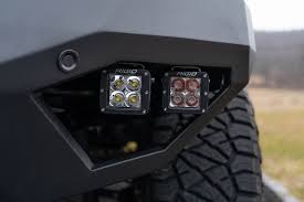 Rigid D Series Spot Surface Mount Amber Pair Technology Impact Rigid Industries Surface Mount Lighting